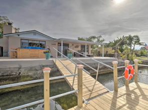 Canalfront Home w/ Dock & Access to Gulf of Mexico