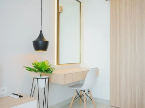 Comfort And Minimalist Studio At Embarcadero Bintaro Apartment