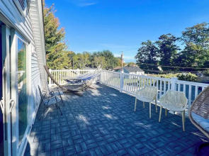Walk to Beach: Maine Home w/ Hot Tub & Deck!