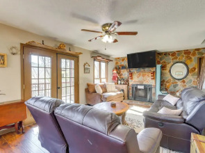 Ellijay Resort Cabin w/ Fire Pit, Decks, & Hot Tub