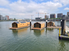 Wikkelboat Nr1 at Floating Rotterdam Rijnhaven