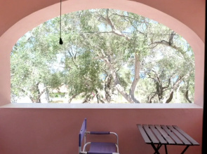 Studio in Lakka, With Wonderful sea View, Shared Pool and Furnished Terrace Near the Beach