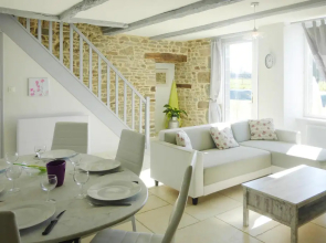 Holiday home on a Norman property,  semi-detached, Bacilly