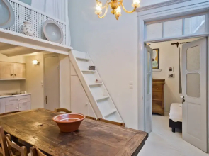 White Traditional House
