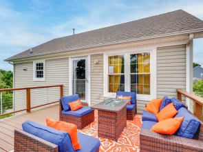 Walk to East Beach: Apt w/ Outdoor Space