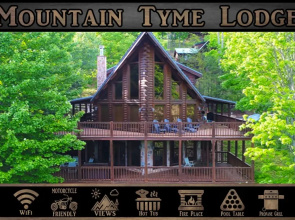 Mountain Tyme Lodge 5 Bedrooms 3 Bathrooms Cabin