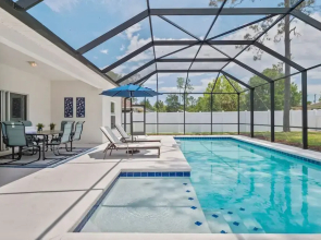 Stunning 4BR Home Fenced Yard Heated Pool