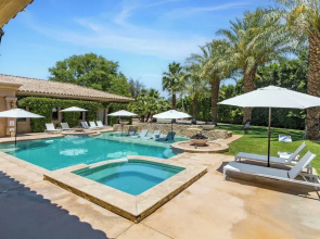 The Date Palm Estate by Avantstay Expansive Estate w/ Game Room, Backyard Oasis w/ Pool & Spa