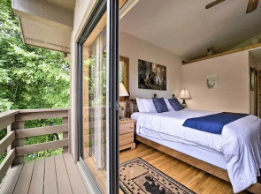 Mountain Views & Deck: Spacious Bryson City Home!