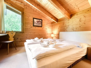 Retrowohnung mit Bergpanorama