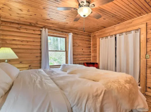 Cozy Blue Ridge Mountain Cabin on 18 Acre Lot