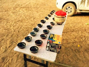 Jiuquan Mingsha Mountain Desert Camp Accommodation