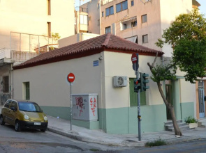 Pireas Port next to Metro Artistic House