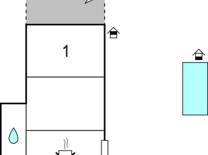 Stunning Apartment in Vir With 1 Bedrooms, Wifi and Outdoor Swimming Pool