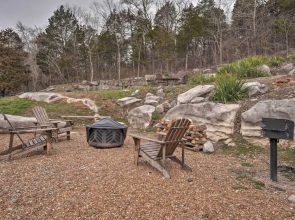Wooded Escape w/ Beautiful Backyard + Mtn Views!