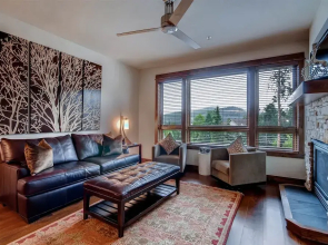 1 Bedroom Ski in, Ski Out Mountain Vacation Rental Just Steps from the Snowflake Ski Lift