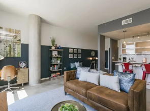 Mid Century Modern Downtown Condo | 30+ Night Min