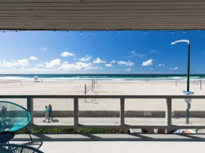 Beachfront Home w/ Ocean Views Right on Mission Beach Belmont by Avantstay
