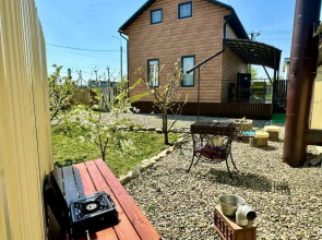West House with swimming pool and sauna