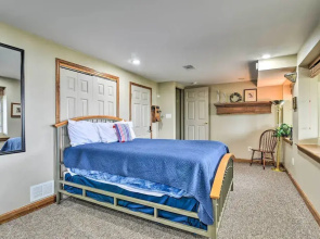 Linden Lakefront Hideaway w/ Dock & Private Beach!