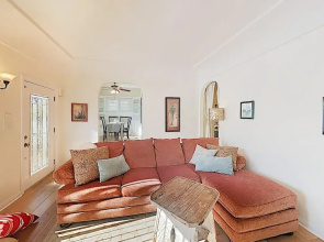 Spanish-style W/ Patio - Near Beach 2 Bedroom Home