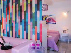 Charming Retro Studio With Shared Pool and View