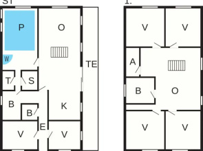 10 Person Holiday Home in Romo