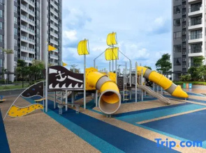 Harmonious Haven - R&F Warm Serviced Apartments in JB - Sea View (24-hr C.Service/ Near SG Customs)
