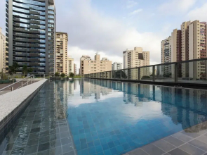 Studio c Piscina Wi-fi e ar na Vila Gomes Cardim