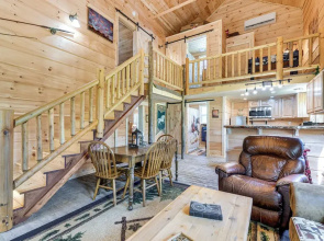 On-site Creek Access: Pet-friendly Cosby Cabin!