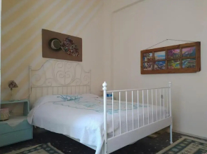 Doll house next to the sea