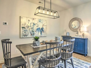 Porch + Pool Access: Millville Townhome!
