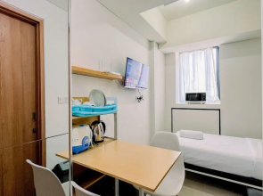 Relaxing Studio (No Kitchen) At Bandaraya - Tallasa City Makassar Apartment