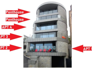 4 The View apartments Ilfracombe - Seafront, Parking, Lift, EV