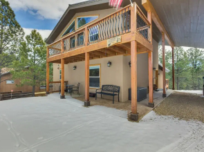Angel Fire Cabin w/ Deck: 3 Mi to Ski Lifts!