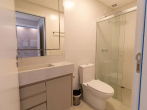 Puntarenas 203 - Excelente apartamento 2 suítes - Finamente mobiliado e decorado - À poucos metros da praia