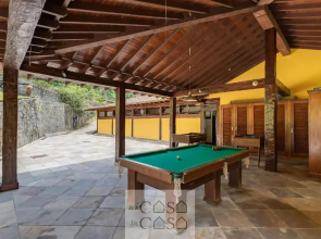 MANSÃO com 6 Suites - PISCINA, Churrasqueira, SAUNA e Deck PRIVATIVO a 200 metros da PRAIA exclusiva do condominio PORTOGALO - Comporta 16 Hospedes