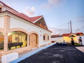 House With 3 Bedrooms in La Oliva, With Wonderful Mountain View, Enclosed Garden and Wifi Near the Beach