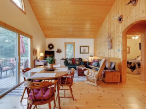 Waterfront Mercer Cabin w/ Wraparound Porch!