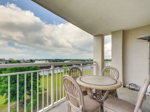 Water-view Barefoot Resort Condo w/ 2 Balconies!