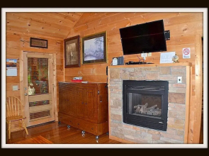 Always Kiss Me Goodnight 1 Bedroom Cabin by RedAwning
