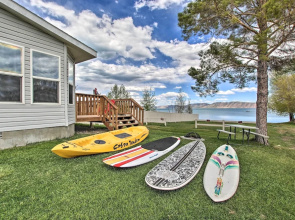 Spacious Family Home w/ Kayak + Deck on Bear Lake!