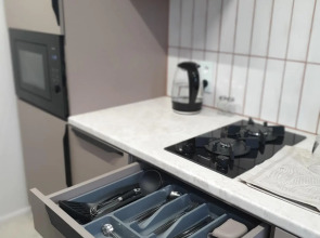 Апартаменты Три семерки на улице Гостиная