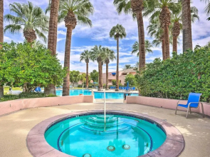 Resort Amenities: Updated Palm Springs Villa