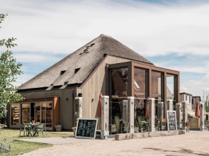 Woodlodge in Duynpark With Scenic Views