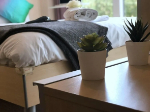 Cube Mailbox City Walk Garden View