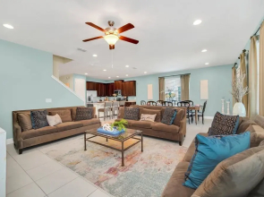 8-Bedroom Villa with Theater Near Disney 8 Home by RedAwning
