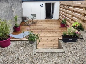 Joli appartement avec jardin-terrasse privé