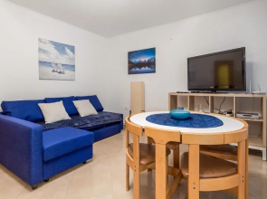 Awesome Apartment in Barbat With Outdoor Swimming Pool, Wifi and 1 Bedrooms