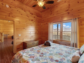 Spacious Cabin With Fantastic Long Range Mountain And Lake Views - Lake Lure - The Overlook 4 Bedroom Cabin by Sunscape Property Management